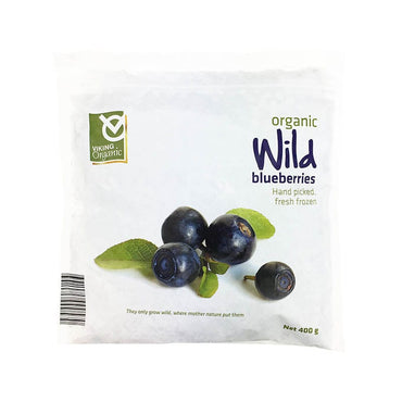 Viking Organic Frozen Organic Wild Blueberries 400g